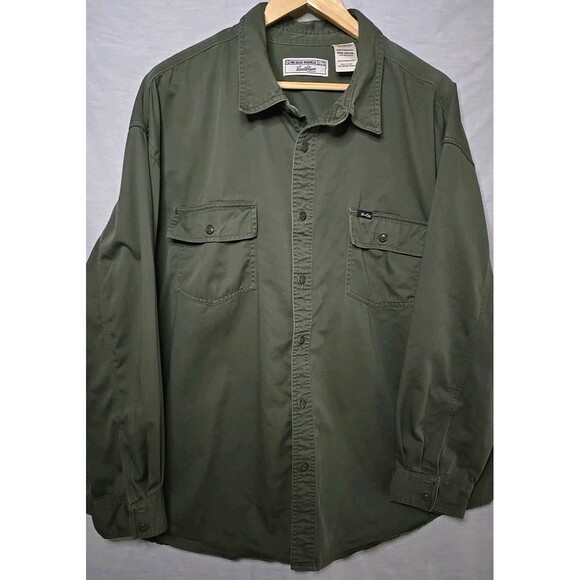 Levi Strauss Signature Pro Grade Workwear Button Shirt, Sz 3XL, Green - Picture 1 of 10